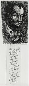 Self Portrait by Charles Pierre Baudelaire